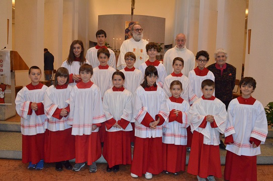 Mandato ai Chierichetti Anno Liturgico 2015/2016