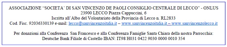 Conferenze San Vincenzo